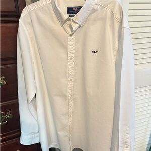 Vineyard Vines Men's White Shirt